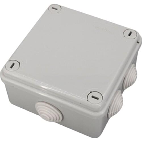 Waterproof Junction Box Wholesale ABS Plastic IP65 DIY Outdoor Electrical Connection Box Cable Branch Box Opening 100x100x50