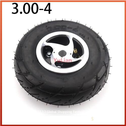 High quality tyre 3.00-4 Inner Tube and out tire for Knobby Scooter Go Kart Electric scooter Highway tire