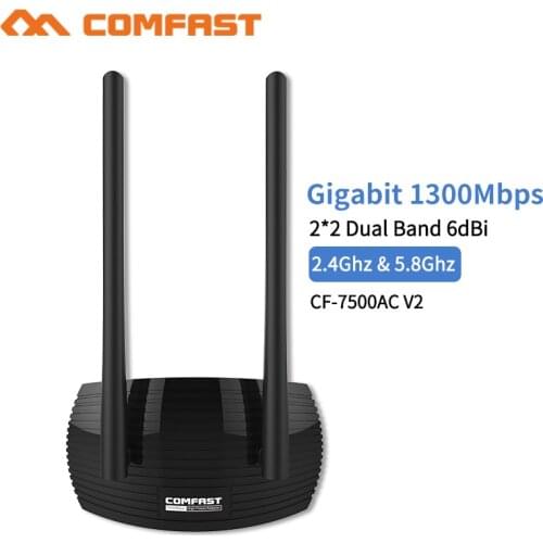 1300Mbps High Speed Stong Signal Gigabit USB3.0 Wireless Network Wifi Card 2*2 dual Band 6dbi Antennas High Power Wifi Adapter