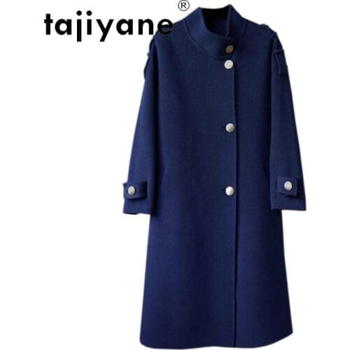 Womens 2021 Winter Coats and Jackets Women 100% Wool Jackets Female High Quality Double-sided Woolen Clothing TN1624