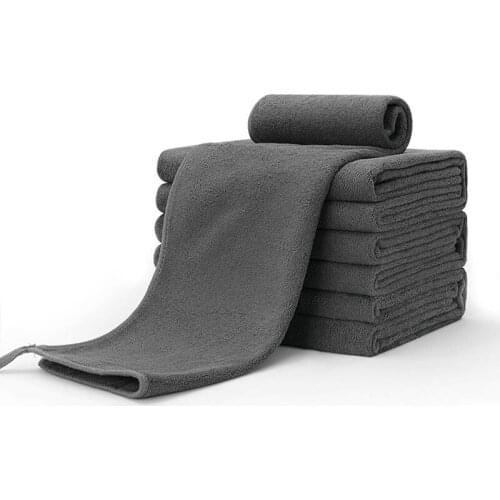 40X40cm Car Washing Towel Microfiber Cleaning Drying Cloth Auto Hemming Care Detailing Strong Water Absorption Car Accessories