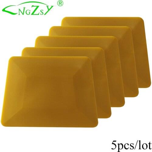 5pcs Gold Red Black Soft Squeegee Pro Car Vinyl Wrapping Tool DIY Decals Combine Squeegee Window Tint Application 5A50