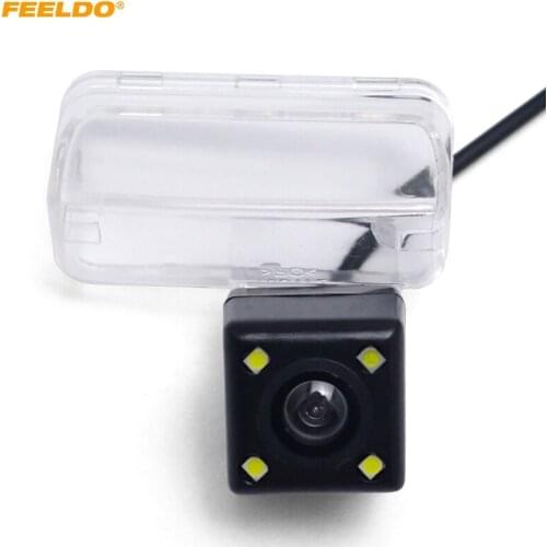 FEELDO Special Car Rear View Camera With LED Light For Citroen C3 Picasso C4 Picasso Reversing Backup Camera #CT-3055