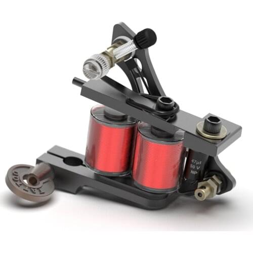 Stigma Coil Tattoo Machine Imported Aviation Aluminum Five-axis Carved All-in-one Machine Fog 12 Circle fog Machine M321