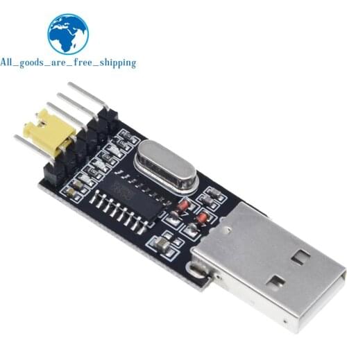 TZT CH340 module USB to TTL CH340G upgrade download a small wire brush plate STC microcontroller board USB to serial