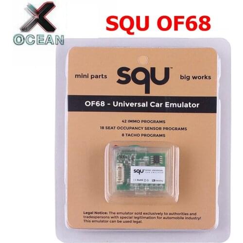 Newest SQU OF68 Universal CAR EMULATOR Mini Parts Big Works Universal Emulator For Multi-Brands cars free shipping