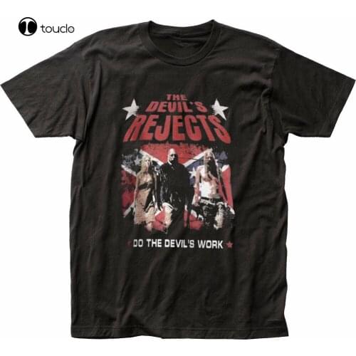 New The DevilS Rejects Do The Devils Works Black Cotton T-Shirt S-5Xl Cotten Tee Shirt