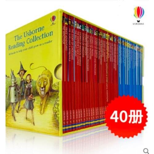 6-10 year 40 book/set Usborne Young Reading Library Reading Collection Childrens English picture books stories chapters books