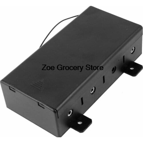 Spring Loaded 4 x 1.5V D Size Battery Holder Case Container Cell Box