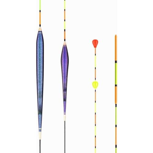 Fishing Float Thickened Tail Made of Chameleon Paint Eye Catching Fishing Gear ASD88