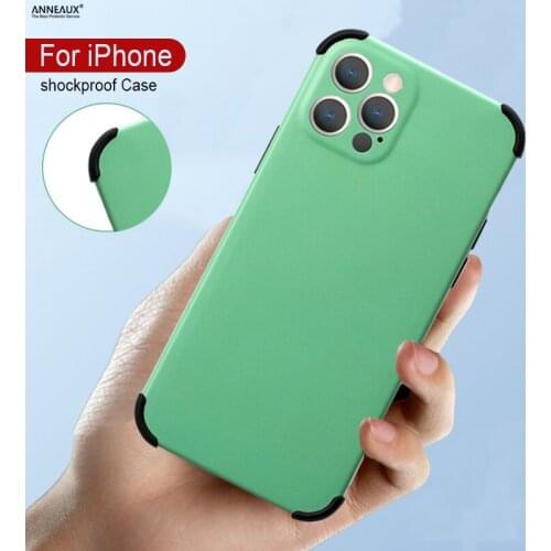 Shockproof Soft Case For iPhone 11 12 Pro Max X XR XS Max Camera Protective iPhone 7 8 6 6S Plus SE 2020 12 mini PC Back Cover