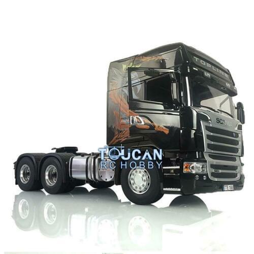 1/14 RC Tractor Truck LESU 6*4 Metal Chassis Hercul Sca R730 Gripen THZH0928-SMT4