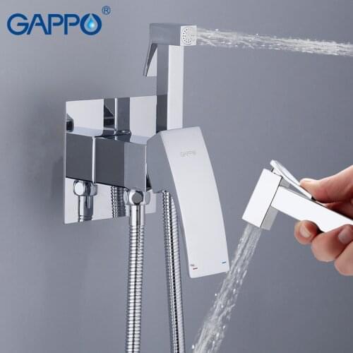 GAPPO Bidet Faucet Shower Spray Muslim Shower Mixer Tap Bathroom Taps Mixers Brass Toilet Shower Bidet Ducha Higienica Shower