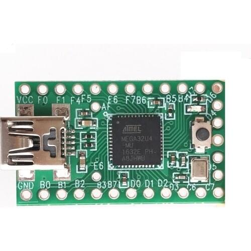 Teensy 2.0 Development Board Keyboard Mouse ISP U-Disk Experimental Board Mega32u4