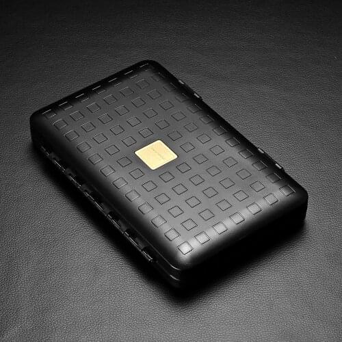 CIGARLOONG Cigar Humidor Built in Cedar Wood LDPE Material Portable Waterproof Travel Cigar Case