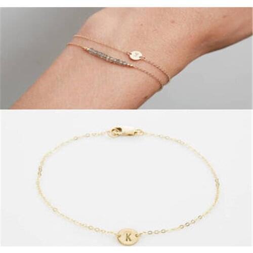 2019 16-20cm Non-Fading Colorful Zircon Bracelet Colorful Rose Gold Bracelets For Women Jewelry Dropshipping