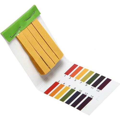 80 Strips Full Range PH Alkaline Acid 1-14 Test Paper Water Litmus Testing Kit