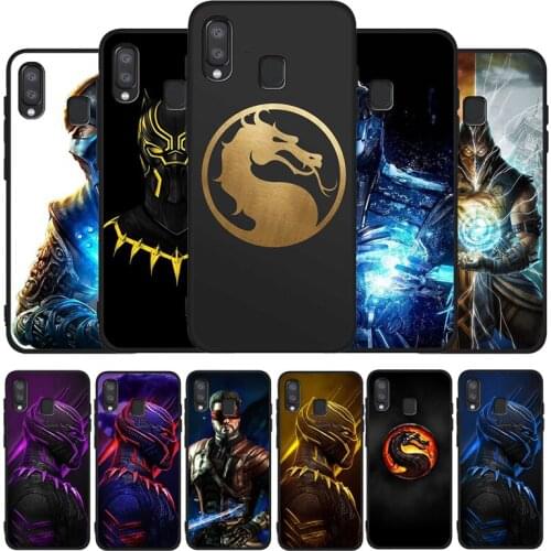 Scorpion Sub Zero Mortal Kombat x Case For Samsung A10 A20E A30 A40 A50 A60 A70 M10 M20 M30S M40 A01 A21 A31 A51 A71 4G Cover