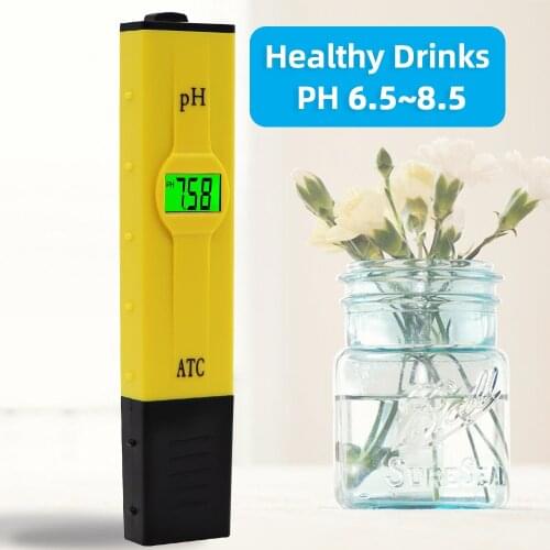 Digital Pocket Pen Type pH Meter Water tester with ATC accuracy 0.01 / backlight / temperature compensation function 20