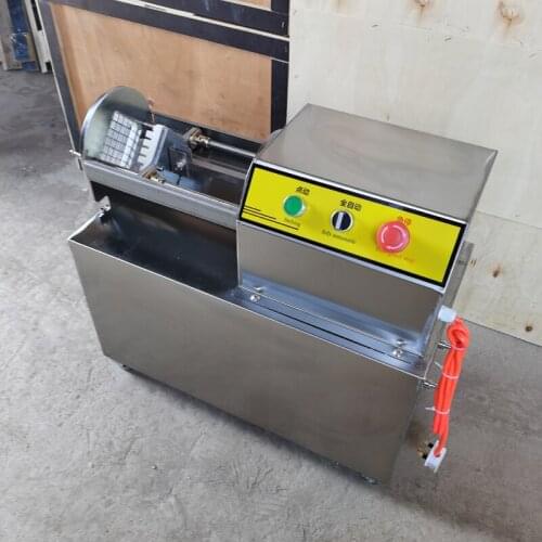 Electric Commercial Potato Strip Cutter French Fries Machine Stainless Steel Vegetable Cutting Machine