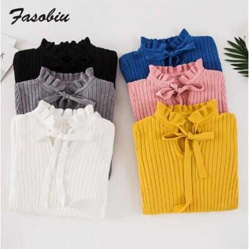 Женские вязаные пуловеры FASOBIU China At AliExpress