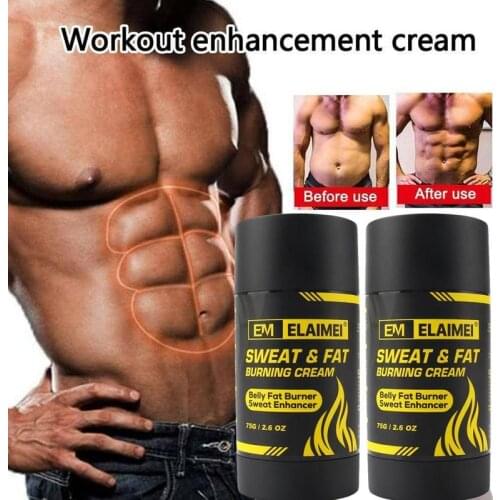 70g Abdominal Muscle Fat Burning Cream Weight Loss Abdomen Treatment Sweat Fat Burning Cream Belly Cellulite Removal Burn Fat