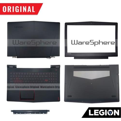 Original for Lenovo Legion Y520 R720 Y520-15 R720 -15 Y520-15IKB R720-15IKB LCD Back Bezel Plamrest Bottom Base SP US RUKeyboard