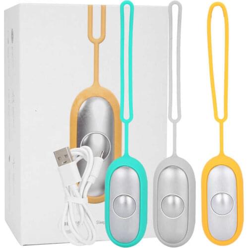 Rechargeabe Microcurrent Sleep Holding Sleep Aid Instrument Pressure Relief Sleep Device Hypnosis instrument Massager Relaxation