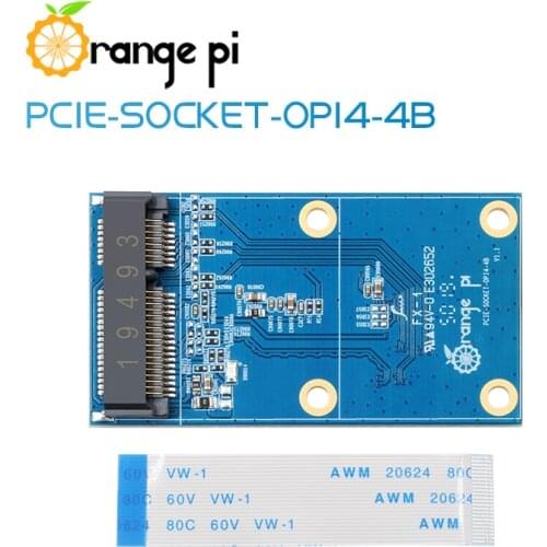 Orange Pi 4/4B Expansion Board PCIE Socket Special Interface Board Development Board