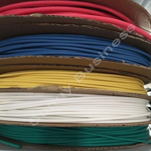 3.5mm 200meter 7 Colors Cable Sleeve Shrinkage Ratio 2:1 Shrink Wrap Shrink Tube Heat Shrink Tubing Tube Heat Shrink Tubing