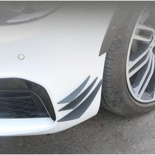 Universal front bumper splitter spoiler sticker for SEAT Ibiza Leon Toledo Arosa Alhambra Dodge Journey JUVC Jeep Grand Cherokee