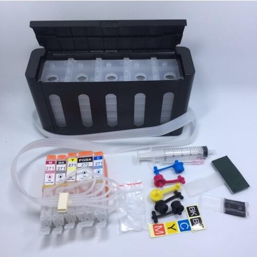 YOTAT 5color CISS ink cartridge PGI-270XL PGI-270 CLI-271 for Canon PIXMA TS8020 TS9020 TS6020 TS5020 MG5720 MG6820 MG7720