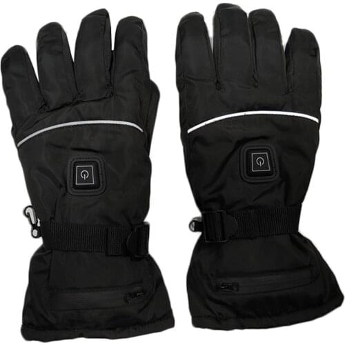 1 Pair Winter Electric Heated Gloves Ergonomic Design for Comfortable Holding Men Women 3 Mode Cycling Ski Thermal Gloves