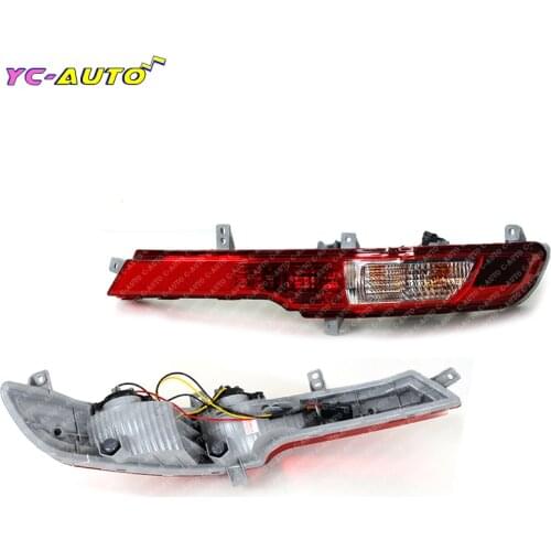 Car Left Right Rear Bumper Light Rear Fog Light Tail Fog Lamp Taillights For Kia Sportage 2011 2012 2013 2014 car-styling