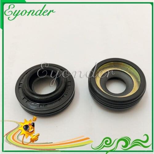 Auto A/C AC Air Conditioning Conditioner Aircon Compressor Shaft Lip Seal SEALS Kit for Volkswagen for G-M Chevrolet FIAT Cars