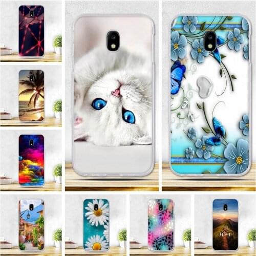 For Samsung J330 Galaxy J3 2017 EU Version Case Luxury Soft Silicone Cover For Samsung J5 2017 J5 Pro J530F J730 J7 2017 Note 8