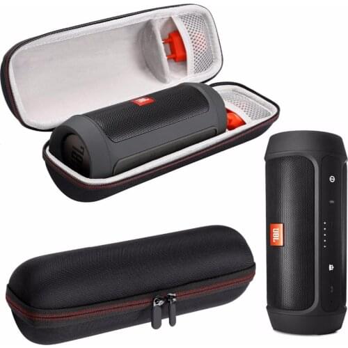 Travel Protective Pouch Box Case for JBL Charge 2 & Charge 2 + Plus Bluetooth Speaker Hard EVA Shockproof Carrying Storage Cover