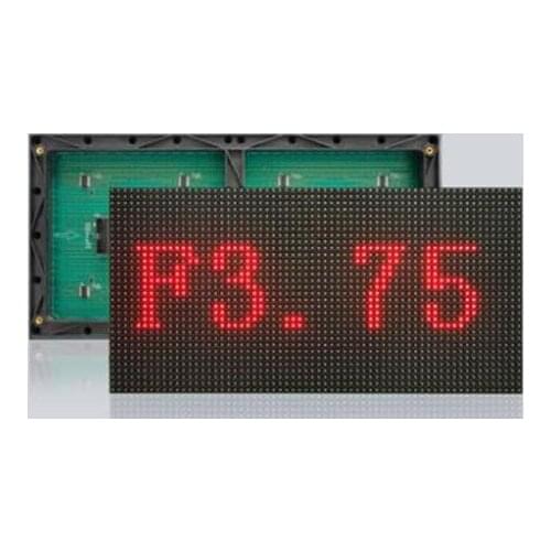 F3.75 P4.75 SMD3528 indoor red single color led display modules replace F3.75 indoor matrix led modules