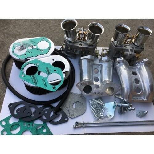 SherryBerg fajs Carburetor Kit for VW Bus Type IV TYPE 4 Porsche 914 Dual 40IDF for weber upgrade kit carburettor 40mm IDF