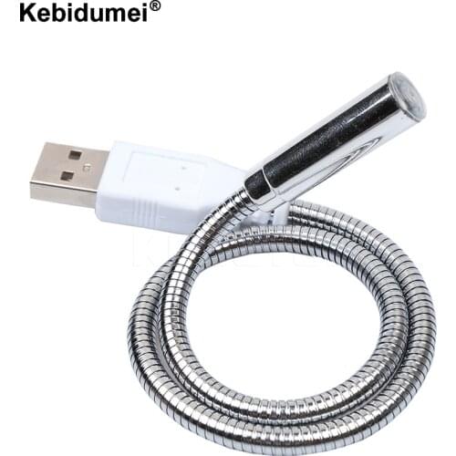 Kebidumei USB Light Computer Lamp New Flexible Bright Mini LED for Notebook Computer PC