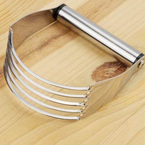 Stainless Steel Mixer Household Gadgets Flour Cream Powder Pressing Tool Scones Loose Powder Dough Cutting Knife Baking Pastry