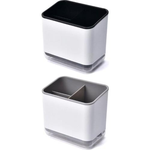 Multifunctional Spoon Fork Chopstick Storage Box Double Layer Cutlery Drain Rack Organizer Holder Box Kitchen Tool