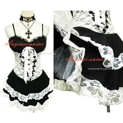 Gothic Lolita Punk Fashion Dress Cosplay Costume Tailor-made[CK990]