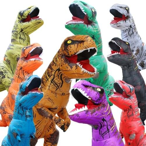 Mascot Inflatable T REX Anime Costume Cosplay Dinosaur For Adult Men Women Kids Dino Cartoon Halloween Costume Fancy Dress