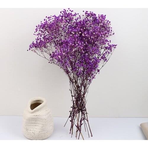 9-color natural dried flowers, Gypsophila, Party Gift For DIY Wedding Decoration Display Home Decor