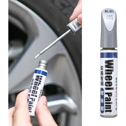 Non-Toxic Car Paint Refresh 1pc 12ml Car Auto Scratch Filler Repair Cover Pen Waterproof Tire Wheel Paint Repair Marker Pens