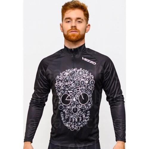 2021 Vezzo Winter Cycling Mens Go Pro Jackets Thermal Fleece Long Sleeve Warm Jerseys Chaqueta Ciclismo Hombre Three Pockets