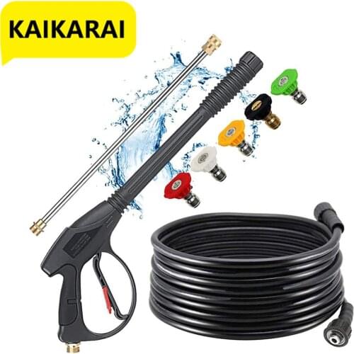 High Pressure Washer Power Spray-Gun 4000Psi .M22 14mm Pressure Car Washer Foam Gun water spout for car high pressure hose Tools