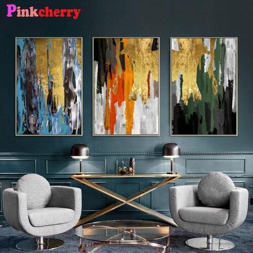 Full Square/round Diy Diamond painting Different Colors Abstract Picture 3 pcs diamond embroidery puzzle mosaic Home Decor