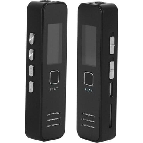 Professional High Definition Noise Reduction Recording Pen Mini Digital Voice Recorder MP3 Player with 8G/16G/32G TF Card